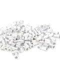 100Pcs Pull Riveting Nuts Kit For Aluminum Panels And Pipes With Storage Box, Assorted M3 To M10 Sizes, Galvanized Aluminum Rivet Nuts