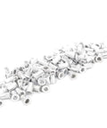 Premium Aluminum Pull Rivet Nuts Set For Metal Plates And Pipes M3 Through M10 With M4 100 Pieces scattered view