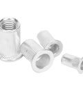 Versatile Aluminum Rivet Nut Set M4 M5 M6 M8, 100-Piece Go-To Kit For Electromechanical Assembly, Automotive, Elevators, Switches And Furniture
