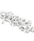 Pull Rivet Nuts Aluminum Set M3 To M10 For Metal Plates And Pipes Heavy Duty Galvanized Aluminum Fasteners scattered on surface