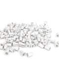 Pull Rivet Nuts Aluminum Set M3 To M10 For Metal Plates And Pipes Heavy Duty Galvanized Aluminum Fasteners shown in a pile