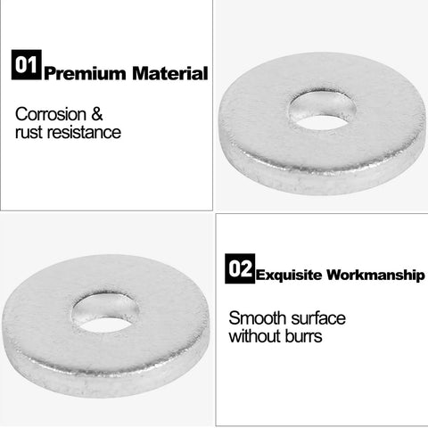 Aluminum Back Up Rivet Washers For Three Sixteenth Inch Rivets Pack Of 300 with premium corrosion-resistant material.