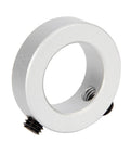 4 Pack 30mm Bore Aluminum Shaft Collars With Screw Style Clamping, 46mm Outer Diameter, 15mm Width, Durable Aluminum Alloy Shaft Locks
