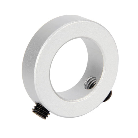 4 Pack 30mm Bore Aluminum Shaft Collars With Screw Style Clamping, 46mm Outer Diameter, 15mm Width, Durable Aluminum Alloy Shaft Locks
