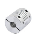8mm To 8mm Shaft Coupling 30mm Length 25mm Diameter Aluminum Alloy Stepper Motor Coupler for 3D Printer CNC Machine