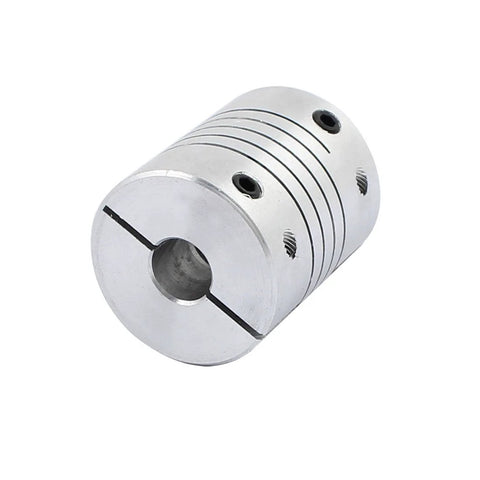 8mm To 8mm Shaft Coupling 30mm Length 25mm Diameter Aluminum Alloy Stepper Motor Coupler for 3D Printer CNC Machine