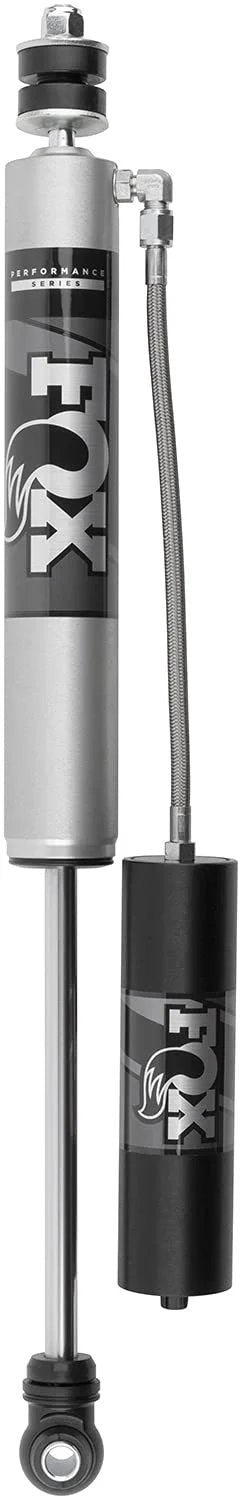 Performance Series 2.0 Aluminum Reservoir Shock Absorber For Trail-Ready Suspension By Fox Model 985-24-162 Silver shown upright