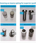 Comparison chart of Set Of 12 Aluminum Sign Standoff Screws For Wall Mounting In Champagne Finish 1 Inch By 1 Inch with features highlighted