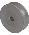 Side view of aluminum single groove pulley with 31mm diameter and 5mm bore for 3–5mm PU round belts in small DIY machines.