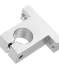 4 Pieces SK16 Aluminum Linear Rod Rail Shaft Clamping Supports With Wrench For 16mm Diameter Shaft Mounting Bracket for CNC 3D Printing