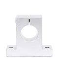 Built For Makers SK25 Aluminum Linear Motion Rail Clamp Guide Support Bearings For 25mm Shaft front view