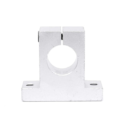 Built For Makers SK25 Aluminum Linear Motion Rail Clamp Guide Support Bearings For 25mm Shaft front view