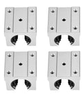 Aluminum Slide Block Set for 25mm SBR25 Linear Motion Guide Rail 4 Pack Bearing Slide Blocks for CNC Machines'}