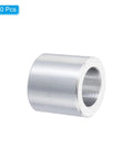 Durable Aluminum Spacer Set M10 3/8 Inch Bolts Standoff 10 Pcs 10.2mm ID x 16mm OD x 15mm Length Round Metal Spacers, single view