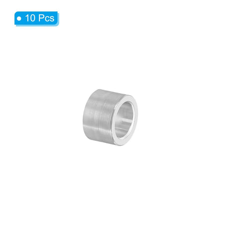 Built Tough M4 Aluminum Spacer Set 10 Pieces 4.1mm ID 6mm OD 4mm Long Fits Five Thirty Second Inch And M4 Screws