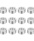 Built To Last Aluminum Spacers 12 Pack Five Sixteenth Inch By One Half Inch By One Quarter Inch ID Standoff Unthreaded Round
