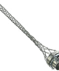 Dust Tight Strain Relief for Cables, 1 Inch Non Insulated, Fits 0.73 To 0.97 Inch Cable, Aluminum Fitting with Stainless Mesh