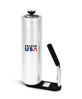 Extended Length Stretch Film Dispenser For 16 To 22 Inch Film Heavy Duty Aluminum Pallet Wrapper With Adjustable Tension Knob