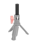 Aluminum 1/4-20 To 3/8-16 Thread Hole Adapter With 15mm Rod For Camera Rig on a small tripod