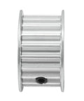 High Precision Aluminum Timing Belt Pulley With 20 Teeth 8mm Bore And 5mm Pitch, side view for 15mm timing belts