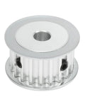 High Precision Aluminum Timing Belt Pulley With 20 Teeth 8mm Bore And 5mm Pitch Designed For 15mm Timing Belts front view