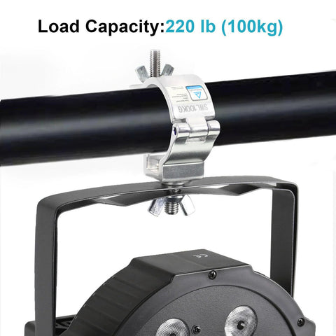 20 Pack 2 Inch Aluminum Truss Lighting Clamps O Clamp Stage Lighting Mounts For Moving Heads Par Lights And Spotlights Heavy Duty