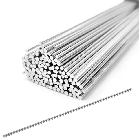 Pro Grade Aluminum Welding Rods Set, 30 Pieces, 0.0625 Inch By 13 Inch, Low Temperature Universal Brazing Rods for Aluminum Alloys