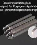 12Pcs Low Temperature Aluminum Welding Rods With Built In Flux For Quick Repairs On Stainless Steel Iron And Copper Easy Melt Solder Sticks No External Flux Needed 3 Inch Each Beginner Friendly DIY Repair Kit