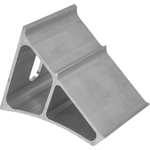 Heavy Duty Aluminum Wheel Chock For Trucks And Semis With Ribbed Slope For Maximum Grip And Secure Parking On Snow And Ice 6 X 8.75 X 5.86 Inch By Buyers Products
