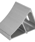 Heavy Duty Aluminum Wheel Chock For Trucks And Semis With Ribbed Slope For Maximum Grip And Secure Parking On Snow And Ice 6 X 8.75 X 5.86 Inch By Buyers Products