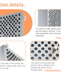 Detailed view of the Aluminum Wire Bending Jig For Jewelry Making showing 677 holes and metal pins, ideal for delicate jewelry parts.
