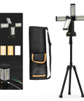 13200mAh Aluminum Work Light With Folding Stand IPX4 Waterproof 8000 Lumen Stepless Dimming And 3 Lighting Modes, carry bag included