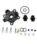 Oil Filter Block Adapter Kit AN10 For RB20 RB25 RB26 RB30 Engines with seals and connectors on a white background.