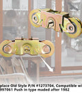 Sliding Patio Door Tandem Roller Assembly For Andersen Doors Compatible With Andersen Sliding Door Rollers Replaces Part 1273704 1964 1982 To Present Two Rollers With One And A Quarter Inch Bearing