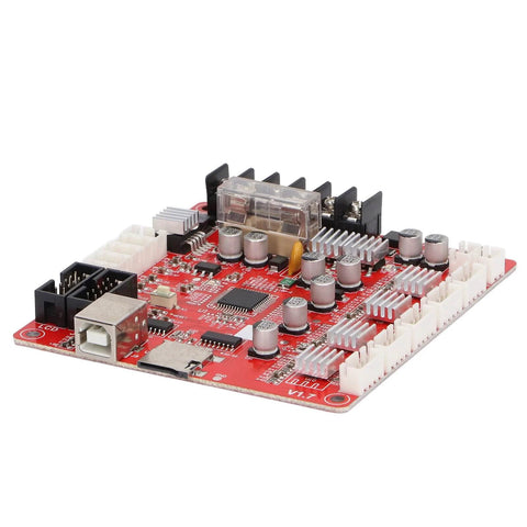 Anet A8 Plus3D マザーボード交換用、Ramps 1.4対応USBポート内蔵メインボード、側面図