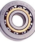 MRC 7417PJDU Angular Contact Ball Bearing High Precision Industrial Grade with visible metal exterior and ball elements