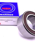 Compact angular contact double row bearing 30BD40, 30x55x23 mm, sealed, Japan-made, for AC compressors next to branded box