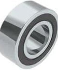 5210-2NS Nachi Bearing Beefy Double Row Angular Contact Ball Bearing With 2 Seals 50mm ID X 90mm OD X 30.2mm W Heavy Duty Precision Bearing