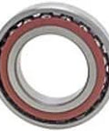 MRC 224RDU BKE Angular Contact Ball Bearing 120 Mm ID 215 Mm OD Open Cage Phenolic Duplex 200 RD Light Series front view