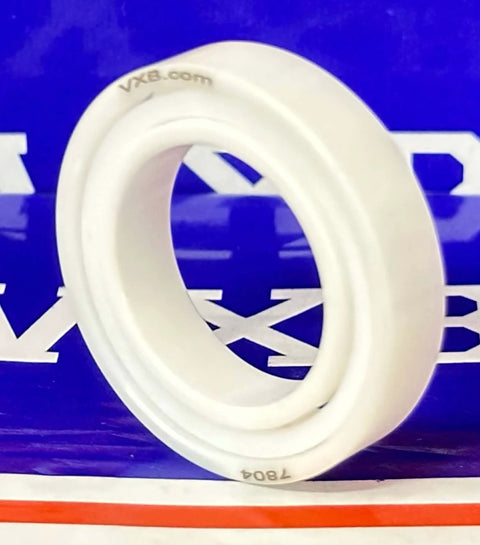 7804-2RS Angular Contact Full Ceramic Bearing 20x32x7mm on VXB background