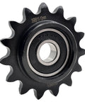 ANSI 35 Roller Chain Idler Sprocket Type C Built Tough Heavy Duty For Three Eight Inch Pitch With Ten Millimeter Bore And Fifteen Teeth Bearing 6000RS