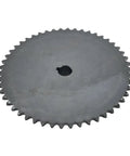 Built to Last ANSI 35 Type B Roller Chain Sprocket, 50 Teeth, 3/8 Pitch, 5/8 Inch Bore, Hardened 1045 Steel with Antirust Finish image