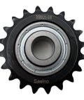 No 35 Roller Chain Idler Sprocket Type C With Five Eighths Bore And Twenty Teeth Includes Bearing 203KRR2