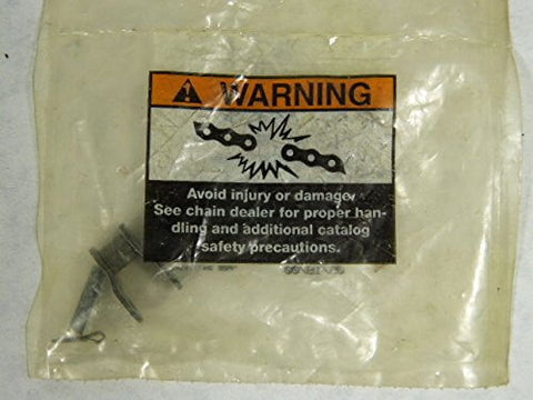 Industrial Grade 0.500 Pitch ANSI 40 Roller Chain Offset Link For Heavy Machinery And Conveyors REX-40 Compatible By REXNORD in packaging with warning label