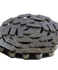 ANSI C2122 Conveyor Roller Chain Ten Feet With One Connecting Link Pitch Size Three Inches Double Pitch Industrial Grade