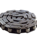 ANSI C2122 Conveyor Roller Chain Ten Feet With One Connecting Link Pitch Size Three Inches Double Pitch For Heavy Conveying