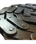 ANSI C2122 Conveyor Roller Chain Ten Feet With One Connecting Link Pitch Size Three Inches Double Pitch For Heavy Conveying