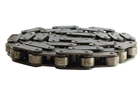 ANSI C2122 Conveyor Roller Chain Ten Feet With One Connecting Link Pitch Size Three Inches Double Pitch for Heavy Applications
