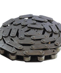 ANSI C2122 Conveyor Roller Chain Ten Feet With One Connecting Link Pitch Size Three Inches Double Pitch For Heavy Conveying