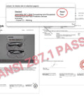 Over Glasses Safety Goggles Anti Fog ANSI Z87 Eye Protection For All certification documents shown